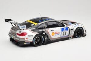 BMW M6 GT3 F13 #18 Schubert Motorsport A. Farfus / J. Krohn 24h Nurburgring 2016 Minichamps 1:18 155162618 Metāls — attēls 2 no 6