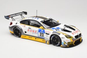BMW M6 GT3 F13 #23 Rowe Racing A. Sims / P. Eng 24h Nurburgring 2016 Minichamps 1:18 155162623 Metāls — attēls 4 no 6