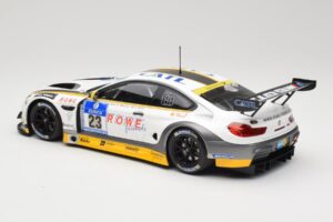 BMW M6 GT3 F13 #23 Rowe Racing A. Sims / P. Eng 24h Nurburgring 2016 Minichamps 1:18 155162623 Metāls — attēls 5 no 6