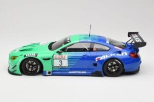 BMW M6 GT3 F13 #3 Falken Motorsports P. Düsseldorf / J. Müller VLN Winner Heat 4 2017 Minichamps 1:18 153172693 Metāls — attēls 3 no 6