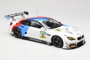BMW M6 GT3 F13 #42 BMW Team Schnitzer R. Collard / P. Eng ADAC GT Masters Oschersleben 2017 Minichamps 1:18 155172652 Metāls — attēls 4 no 6
