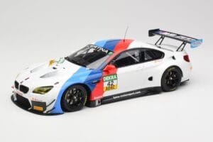 BMW M6 GT3 F13 #42 BMW Team Schnitzer R. Collard / P. Eng ADAC GT Masters Oschersleben 2017 Minichamps 1:18 155172652 Metāls