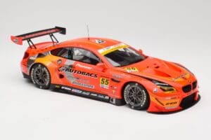 BMW M6 GT3 F13 #55 Autobacs Racing Team R. Takagi / K. Kobayashi Super GT Series 2016 Minichamps 1:18 155162655 Metāls — attēls 4 no 6