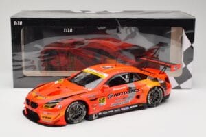BMW M6 GT3 F13 #55 Autobacs Racing Team R. Takagi / K. Kobayashi Super GT Series 2016 Minichamps 1:18 155162655 Metāls — attēls 6 no 6