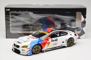BMW M6 GT3 F13 #7 BMW Team Studie AG J. Muller / S. Ara Super GT Series 2016 Minichamps 1:18 155162607 Metāls — attēls 6 no 6