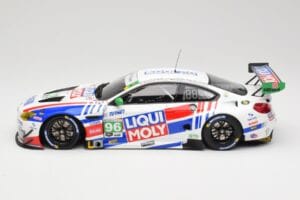 BMW M6 GT3 F13 #96 Turner Motorsport B. Auberlen / R. Foley Class Winner Petit Le Mans 2019 Minichamps 1:18 153192696 Metāls — attēls 3 no 6