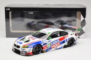 BMW M6 GT3 F13 #96 Turner Motorsport B. Auberlen / R. Foley Class Winner Petit Le Mans 2019 Minichamps 1:18 153192696 Metāls — attēls 6 no 6