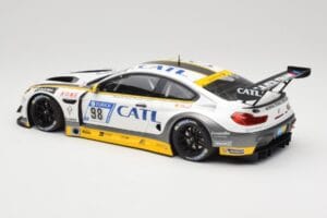 BMW M6 GT3 F13 #98 Rowe Racing M. Palttala / N. Catsburg 2nd Place 24 Hours of Nurburgring 2017 Minichamps 1:18 155172698 Met — attēls 5 no 6