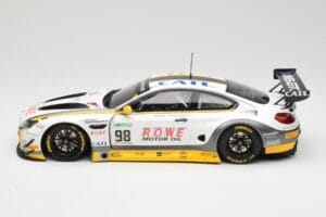 BMW M6 GT3 F13 #98 Rowe Racing T. Blomqvist / N. Catsburg 24 Hours of Spa 2017 Minichamps 1:18 155172688 Metāls — attēls 3 no 6