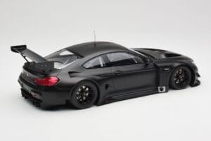 BMW M6 GT3 F13 Plain Body Version Matte Black Minichamps 1:18 155162610 Metāls — attēls 2 no 6
