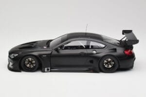 BMW M6 GT3 F13 Plain Body Version Matte Black Minichamps 1:18 155162610 Metāls — attēls 3 no 6