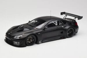 BMW M6 GT3 F13 Plain Body Version Matte Black Minichamps 1:18 155162610 Metāls
