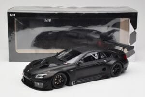 BMW M6 GT3 F13 Plain Body Version Matte Black Minichamps 1:18 155162610 Metāls — attēls 6 no 6