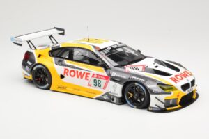 BMW M6 GT3 Rowe Racing #98 M. Wittmann / T. Blomqvist / P. Eng 4th Place 24 Hours Nurburgring 2020 Minichamps 1:18 155202698  — attēls 4 no 6