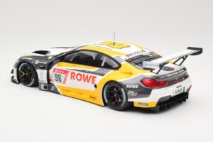 BMW M6 GT3 Rowe Racing #98 M. Wittmann / T. Blomqvist / P. Eng 4th Place 24 Hours Nurburgring 2020 Minichamps 1:18 155202698  — attēls 5 no 6