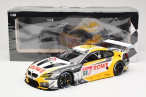 BMW M6 GT3 Rowe Racing #98 M. Wittmann / T. Blomqvist / P. Eng 4th Place 24 Hours Nurburgring 2020 Minichamps 1:18 155202698  — attēls 6 no 6