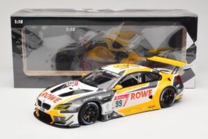 BMW M6 GT3 Rowe Racing #99 A. Sims / N. Catsburg / N. Yelloly Winners 24 Hours Nurburgring 2020 Minichamps 1:18 155202699 Met — attēls 6 no 6