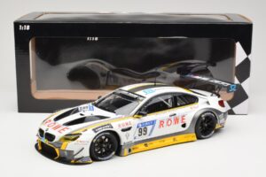 BMW M6 GT3 Rowe Racing #99 M. Basseng / M. Martin 24 Hours Nurburgring 2017 Minichamps 1:18 155172699 Metāls — attēls 6 no 6