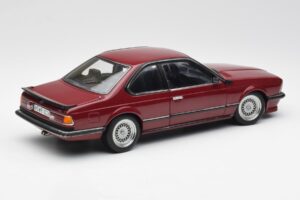 BMW M635 CSi E24 Karmin Sarkans AUTOart 1:18 70528 Metāls — attēls 3 no 8