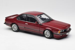 BMW M635 CSi E24 Karmin Sarkans AUTOart 1:18 70528 Metāls — attēls 6 no 8