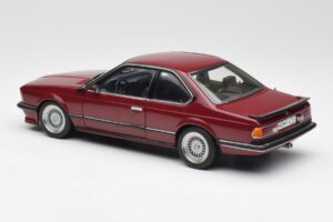 BMW M635 CSi E24 Karmin Sarkans AUTOart 1:18 70528 Metāls — attēls 7 no 8