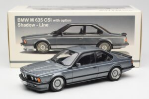 BMW M635 CSi E24 Shadow Line Delphin Metallic AUTOart 1:18 70529 Metāls — attēls 8 no 8