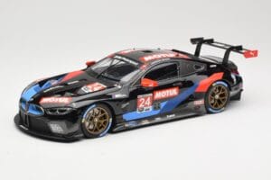 BMW M8 GTE RLL Racing #24 J. Edwards / J. Krohn IMSA GP Road Atlanta 2020 Minichamps 1:18 155202994 Metāls