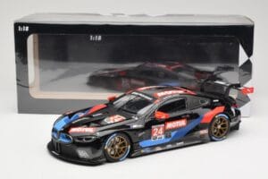 BMW M8 GTE RLL Racing #24 J. Edwards / J. Krohn IMSA GP Road Atlanta 2020 Minichamps 1:18 155202994 Metāls — attēls 6 no 6