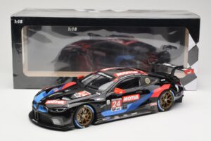 BMW M8 GTE RLL Racing #24 J. Krohn / J. Edwards Class Winners 24 Hours of Daytona 2020 Minichamps 1:18 155202924 Metāls — attēls 6 no 6