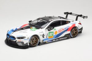 BMW M8 GTE Team Mtek #82 T. Blomqvist / A. Felix da Costa 6 Hours of Fuji 2018 Minichamps 1:18 155182982 Metāls