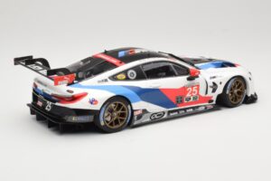 BMW M8 GTE Team RLL C. De Phillippi / B. Auberlen 2nd in Class 12 Hours of Sebring 2018 Minichamps 1:18 155182925 Metāls — attēls 2 no 6
