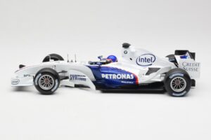 BMW Sauber F1.06 #17 J. Villeneuve Launch Version 2006 Minichamps 1:18 80430413184 Metāls — attēls 3 no 6