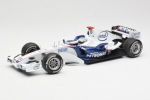 BMW Sauber F1.07 #9 N. Heidfeld Launch Version 2007 Minichamps 1:18 80430426994 Metāls