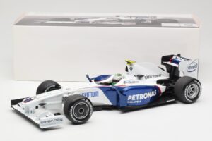BMW Sauber F1.09 #6 N. Heidfeld Launch Version 2009 Minichamps 1:18 80432154856 Metāls — attēls 7 no 7
