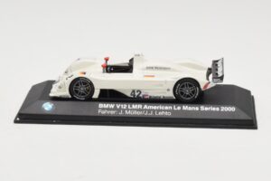 BMW V12 LMR LMP1 #42 Beck's T. Kristensen / J. Lehto / J. Müller 24 Hours of Le Mans 1999 Minichamps 1:43 80429418139 Metāls