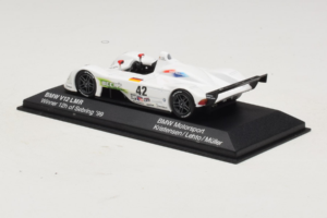 BMW V12 LMR #42 T. Kristensen / J.J. Lehto / J. Muller 24 Hours of Le Mans 1999 Minichamps 1:43 80429418137 Metāls — attēls 3 no 5