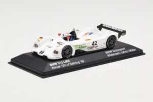 BMW V12 LMR LMP1 #42 J. Müller / J. Lehto 24 Hours of Le Mans 2000 Minichamps 1:43 80420018215 Metāls — attēls 2 no 4