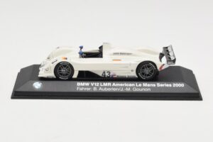 BMW V12 LMR LMP1 #43 B. Auberlen / M. Gounon 24 Hours of Le Mans 2000 Minichamps 1:43 80420018216 Metāls