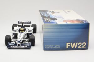 Williams FW22 BMW #9 R. Schumacher F1 2000 Minichamps 1:18 80430026081 Metāls — attēls 6 no 6