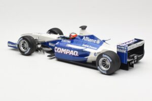 Williams FW23 BMW #6 J.P. Montoya F1 2001 Minichamps 1:18 80430029787 Metāls — attēls 5 no 6
