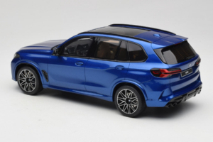 BMW X5 M F95 Competition Marina Bay Blue Metallic GT Spirit 1:18 GT967 Sveķi — attēls 5 no 6