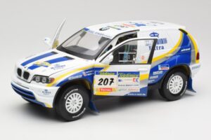 BMW X5 X-Raid #207 Dakar Rally 2004 Solido 1:18 SOLIDO001 Metāls — attēls 2 no 8