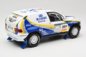 BMW X5 X-Raid #207 Dakar Rally 2004 Solido 1:18 SOLIDO001 Metāls — attēls 3 no 8