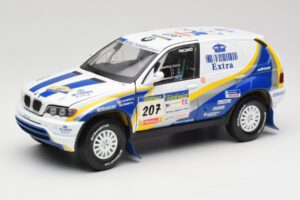 BMW X5 X-Raid #207 Dakar Rally 2004 Solido 1:18 SOLIDO001 Metāls
