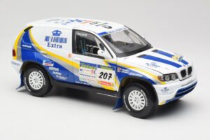 BMW X5 X-Raid #207 Dakar Rally 2004 Solido 1:18 SOLIDO001 Metāls — attēls 6 no 8
