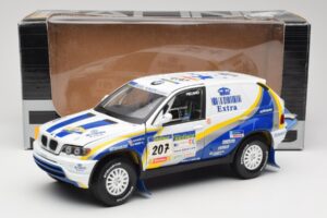 BMW X5 X-Raid #207 Dakar Rally 2004 Solido 1:18 SOLIDO001 Metāls — attēls 8 no 8