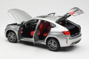 BMW X6 M F86 Donington Pelēks Metaliks Norev 1:18 80432364886 Metāls — attēls 5 no 8