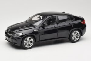 BMW X6 M E71 Melns Bburago 1:18 18-12081 Metāls