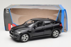 BMW X6 M E71 Melns Bburago 1:18 18-12081 Metāls — attēls 8 no 8