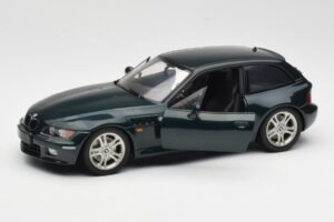 BMW Z3 Coupe 2.8 Green Metallic UT Models 1:18 20422 Metāls — attēls 2 no 7